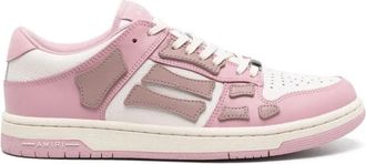 Amiri Skel Top Low - Dames - Sneakers - Roze - 36 EU - Leer - Schoenen
