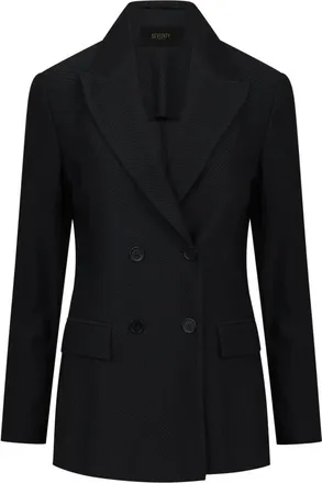Seventy Dames, Jassen, Zwart, Maat: XL Leer