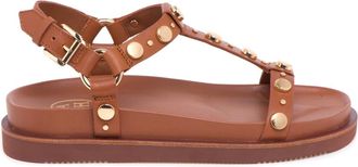 Ash Ash, Schoenen, Dames, Bruin, 36 EU, Leer, Ugo Sandal