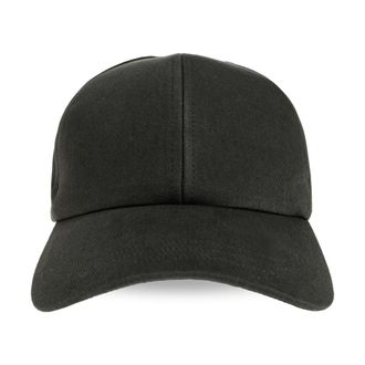 Balmain Washed Cotton Cap - Heren - Petten - Groen - ONE Size - Katoen - Accessoires