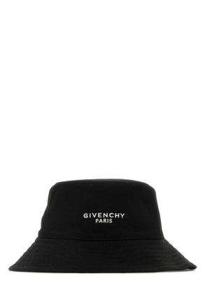 Givenchy Black Logo Bucket Hat