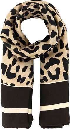 Valentino Garavani Leopard-Print Scarf