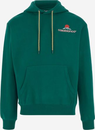 Casablanca Cotton Sweatshirt With Logo