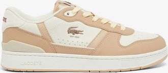 Lacoste Mens Lacoste T-Clip Set Trainers in Brown