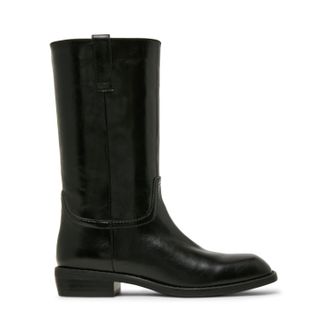 Steve Madden Primo Boot BLACK LEATHER