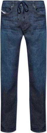 Diesel Jeans 2080 D-Reel Jogg - Heren - Slim Fit Jeans - Blauw - W26 - Katoen - Jeans