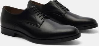 Scarosso Emilio Derbies in Black Calf at Nordstrom, Size 41.5