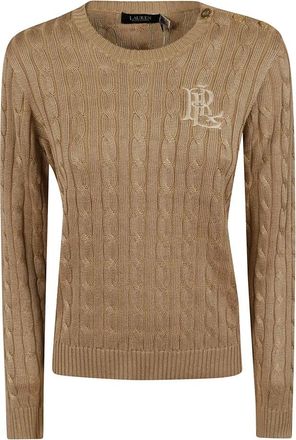 Ralph Lauren Donna, Maglie, Beige, L, new
