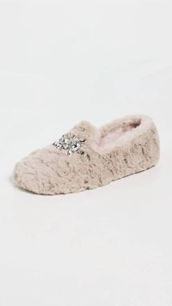 Free People Womens Slumber Party Loafer In Vanilla Latte