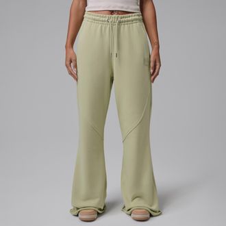Nike Jordan Womens Jordan Flared Pants in Green | IF1024-371