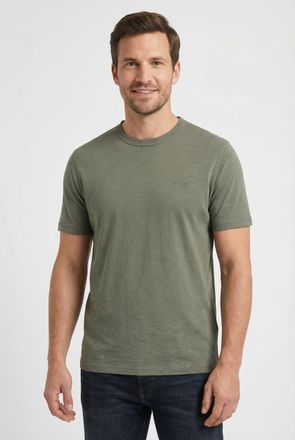 Boss Orange by Hugo Boss T-Shirt BOSS ORANGE Tegood, Herren, Gr. 4XL, open grau076, Single Jersey, Obermaterial: 100% Baumwolle, regular fit normal, Rundhals, eingesetzt einge