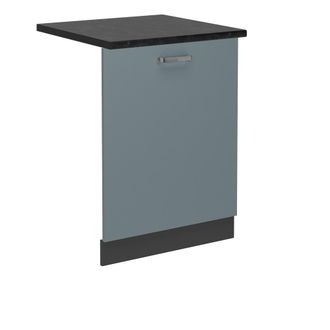 Vicco Tapa Del Lavavajillas R-line, Gris Azulado, 60 Cm, Et Antracita