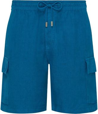 Vilebrequin Costume da bagno con tasche cargo - Blu