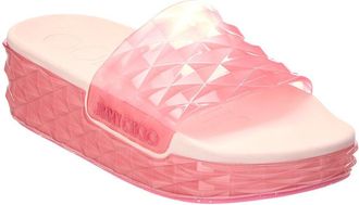 Jimmy Choo London Diamond/F Rubber Slide
