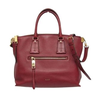 Bally Pre-owned Handbags, female, Red, Size: ONE SIZE Pre-owned Madison MD Handbag