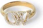 Off-white Womens Ring With Strass in Gold at Nordstrom, Size 6
