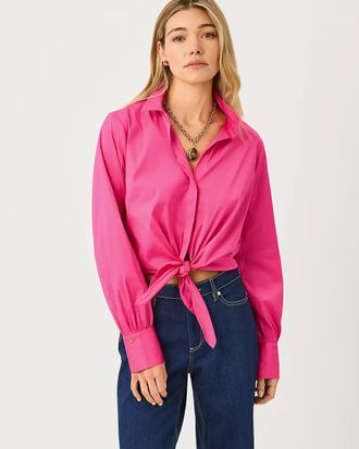 Lilly Pulitzer The Tie Lilly Shirt
