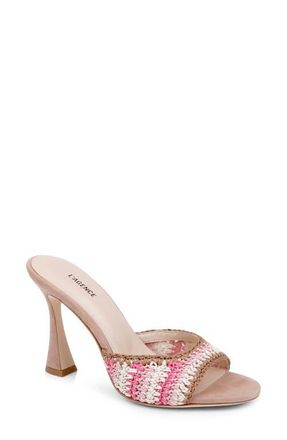 L'agence Moyes Slide Sandal in Pink Multi at Nordstrom, Size 8.5