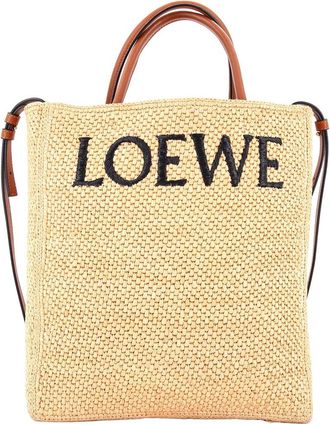 Loewe A4 Tote Raffia And North South (Authentic Pre-Loved)