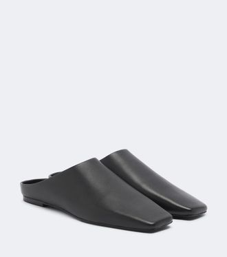 A.Emery Griffin leather mules