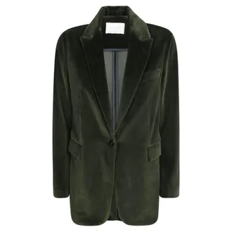 Circolo 1901 Jassen, Dames, Groen, XS, Blazer Velluto Liscio