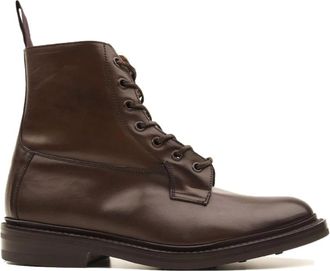 Trickers Burford Dainite Sole Enkellaars - Heren - Veterlaarzen - Bruin - 43 EU - Leer - Schoenen