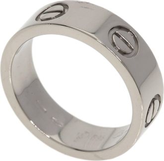 Cartier White Gold (18K) Band Ring (Pre-Owned)
