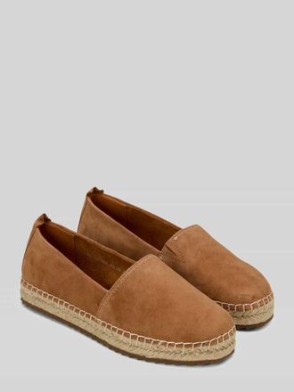 Marc O'Polo Espadrilles aus Veloursleder Modell GEM in Cognac, Gr&ouml;&szlig;e 40