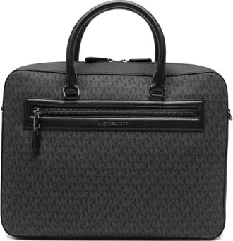 Michael Kors Tassen, Heren, Zwart, ONE Size, Polyester, Jet Set Briefcase