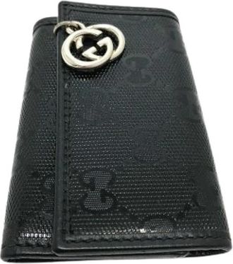 Gucci Pre-owned Sleuteletui - Heren - Vintage Accessoires - Zwart - ONE Size - Vintage