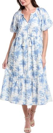 Tommy Bahama Fortuna Fronds Midi Dress