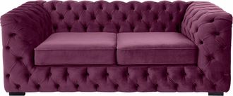 HOME AFFAIRE Chesterfield-Sofa »Kalina« mit klassischer Chesterfield-Knopfheftung