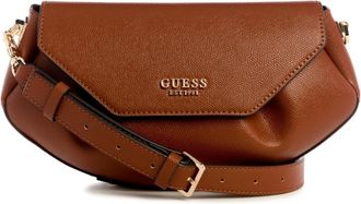 Guess Amorette Crossbodytas - Dames - Schoudertassen - Bruin - ONE Size - Leer - Tassen