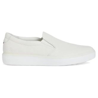 Ecco Ecco Soft 60 219253 Leather Womens Slip On Shoes - White - Size:UK 5-5.5