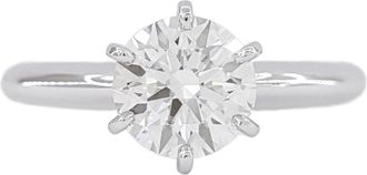 Verde 1ct IGI Certified Lab-grown Round Cut Solitaire Diamond Ring