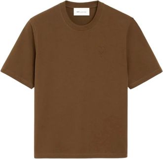 Ami Hombre, Camisetas, Marr&oacute;n, Talla: M