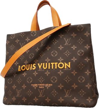 Louis Vuitton Brown Tote Bag (Pre-Owned)