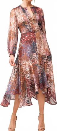 Dear John Denim Amelie Midi Dress In Tinsel Garden