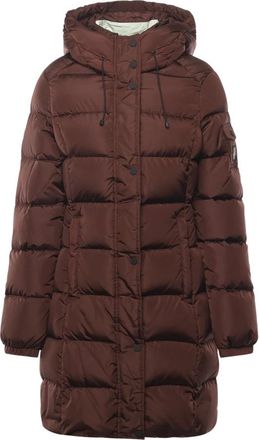 RefrigiWear Lady Long Hunter Jacket - Dames - Parka Jassen - Bruin - 2XL - Nylon - Jassen