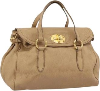 Miu Miu Borsa Tote Pre-owned - - Pre-owned - Donna - Beige - ONE SIZE