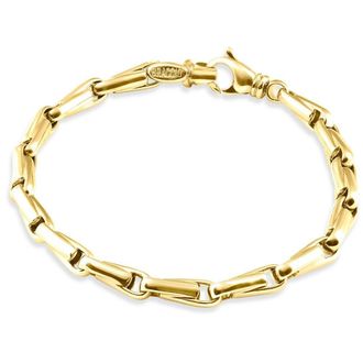 Pompeii3 Mens Seed Link 14k Gold (29gram) or Platinum (47gram) 5mm Bracelet 8.5