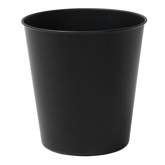 Happimess Nolan Modern Classic Smooth Steel 2-Gallon Wastebasket in Matte Black at Nordstrom