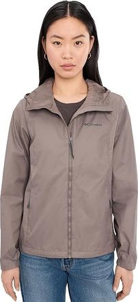Columbia Scattered Showerstm Jacket Womens Coat Iron : 2XL, Nylon