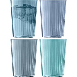 LSA Set of 4 Gems Tumblers in Blue at Nordstrom
