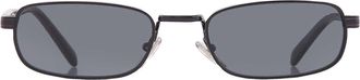 Prada Dark Grey Polar Rectangular Mens Sunglasses PR B54S 1AB5Z1 54
