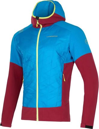 La Sportiva Piumino trapuntato con cappuccio - Blu