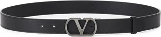 Valentino Riemen - Heren - Riemen - Zwart - 95 CM - Leer - Accessoires