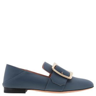 Bally Bell Du Jour Janelle Leather Loafers, Brand Size 34 ( US Size 3.5 )