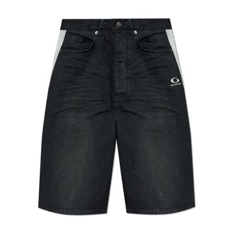 Balenciaga Denim Shorts, male, Black, Size: W29 Denim Shorts