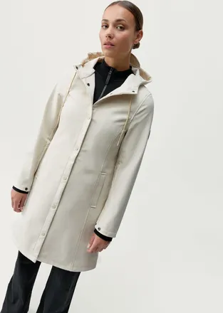 Born Living Yoga Jacket Trench Winter Ecru